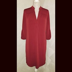 Banana Republic Burgundy Dress